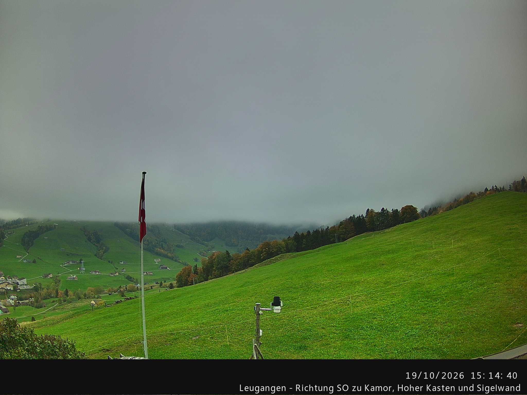 Schwende › Südosten: Leugangen - Brülisau - Hoher Kasten Drehrestaurant Und Seilbahn - Alp Sigel
