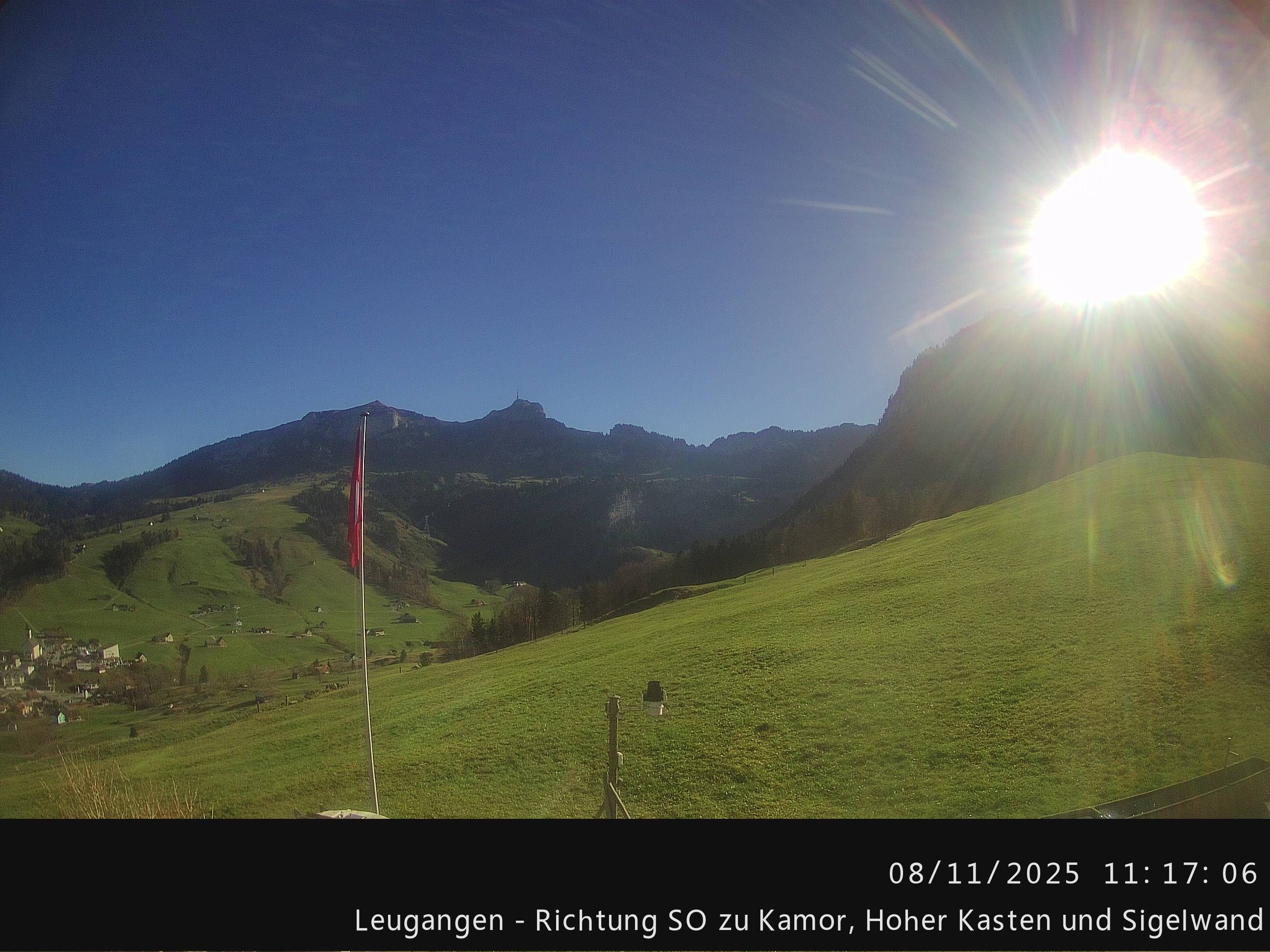 Schwende › Süd-Ost: Leugangen - Leugangen - Brülisau - Hoher Kasten Drehrestaurant Und Seilbahn - Alp Sigel