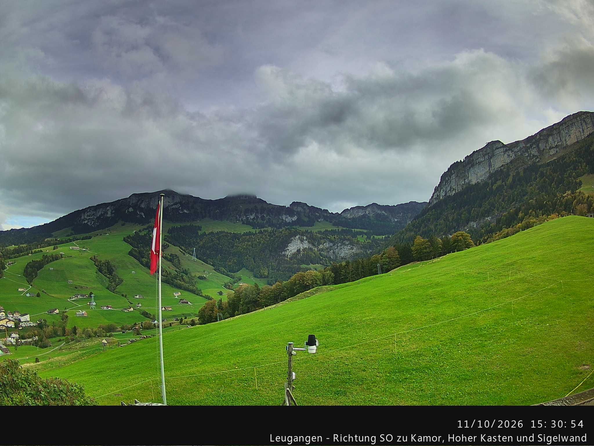 Schwende › Südosten: Leugangen - Brülisau - Hoher Kasten Drehrestaurant Und Seilbahn - Alp Sigel