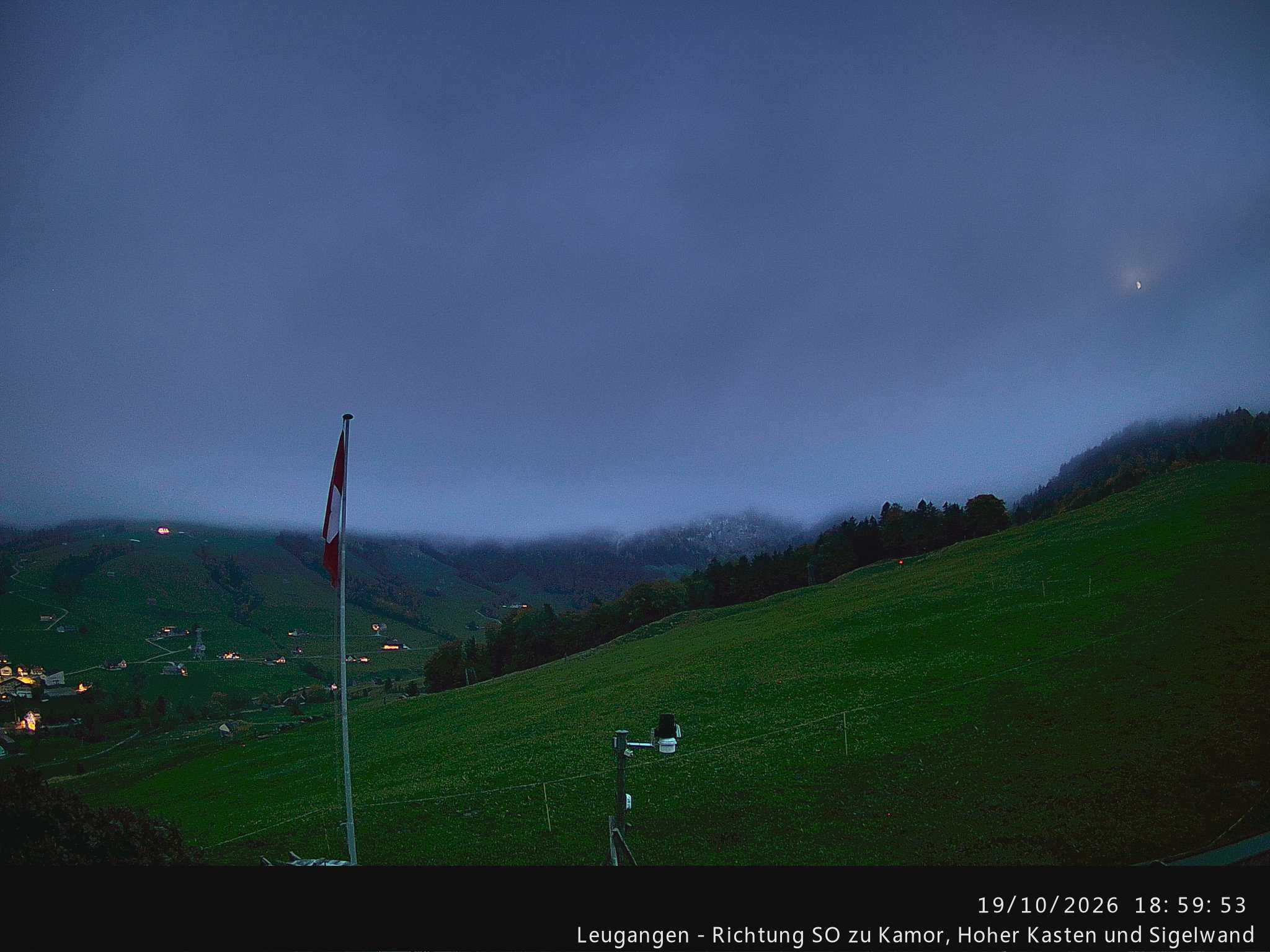 Schwende › Südosten: Leugangen - Brülisau - Hoher Kasten Drehrestaurant Und Seilbahn - Alp Sigel