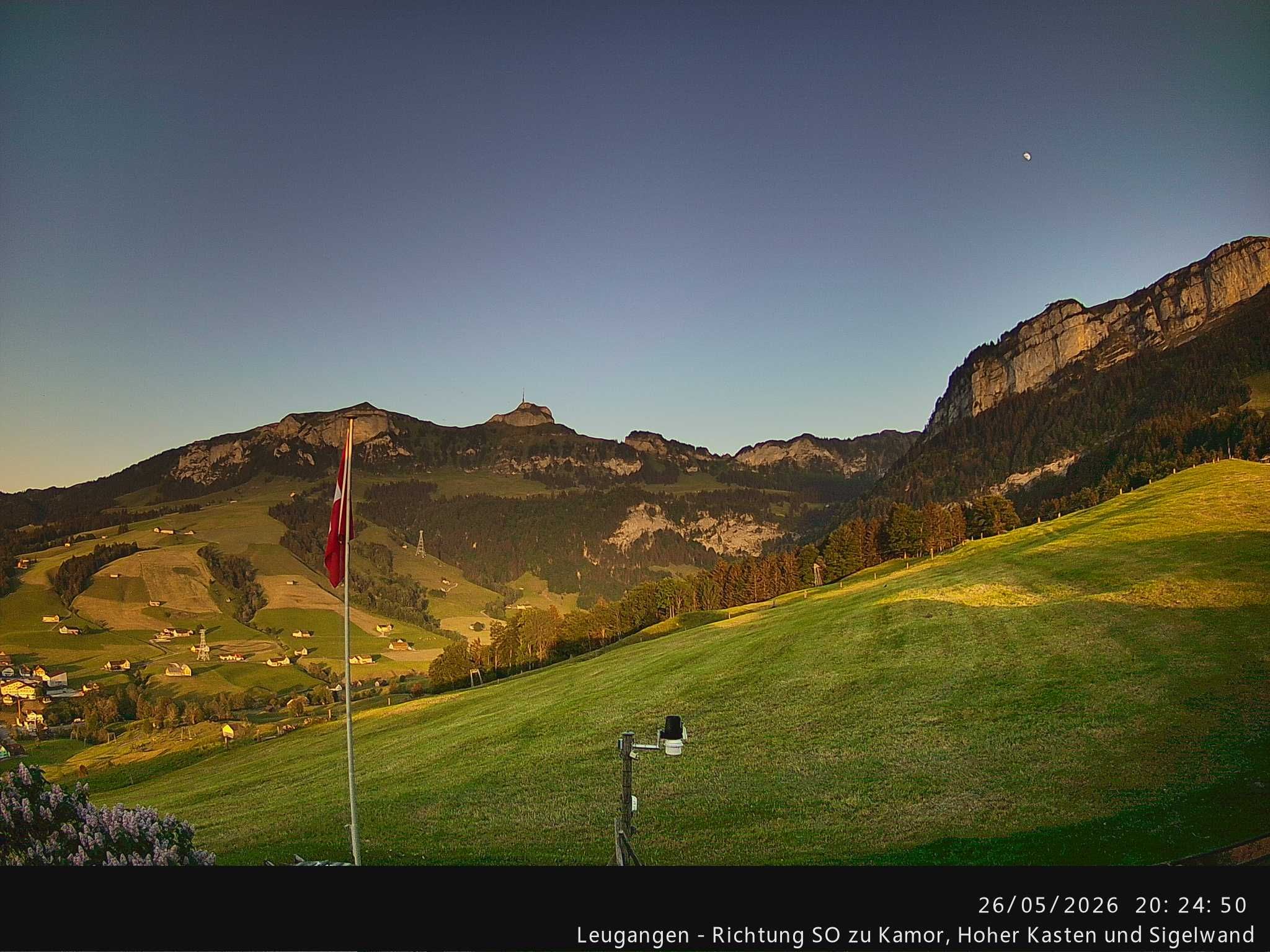 Schwende › Südosten: Leugangen - Brülisau - Hoher Kasten Drehrestaurant Und Seilbahn - Alp Sigel