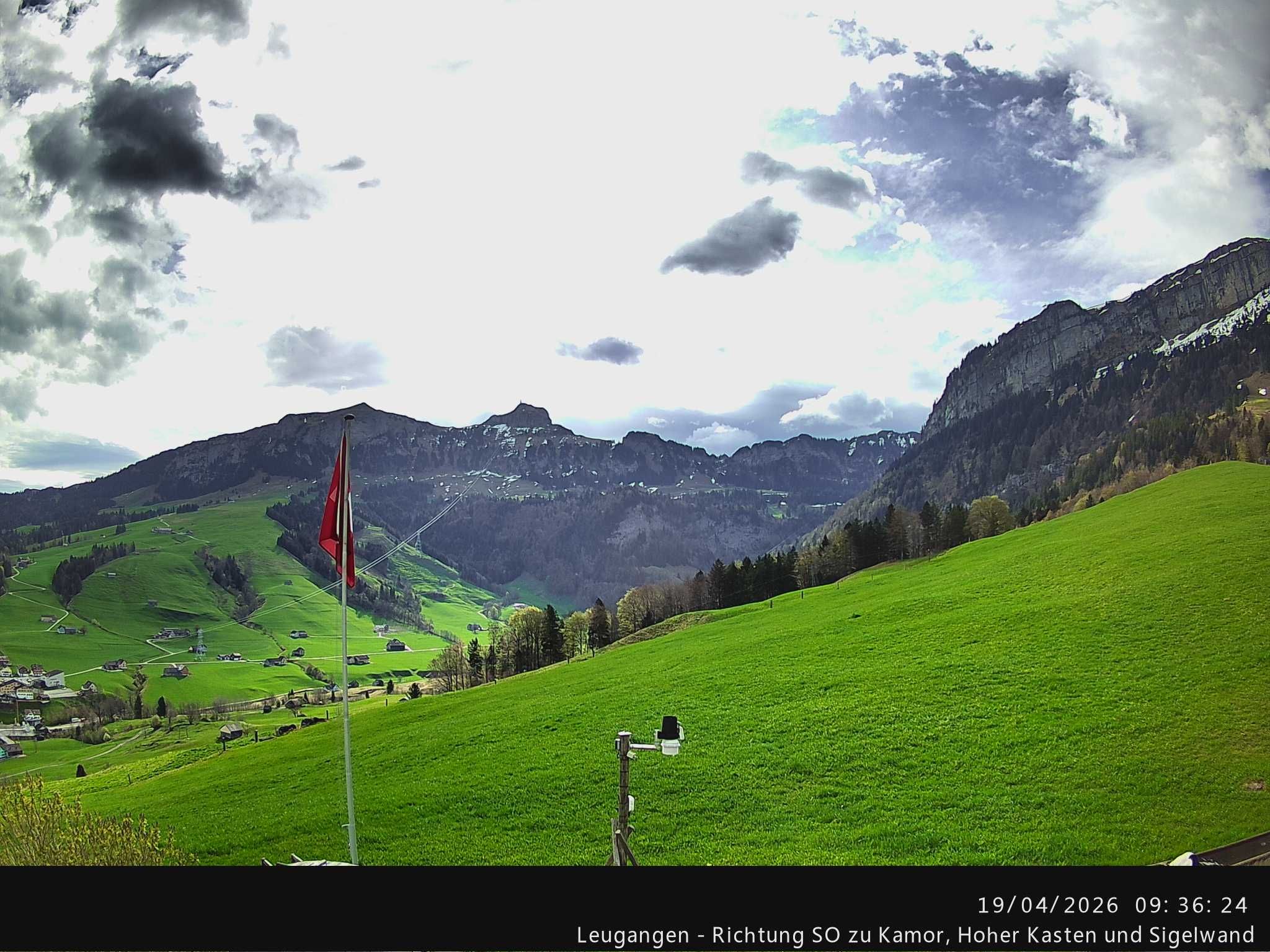 Schwende › Südosten: Leugangen - Brülisau - Hoher Kasten Drehrestaurant Und Seilbahn - Alp Sigel