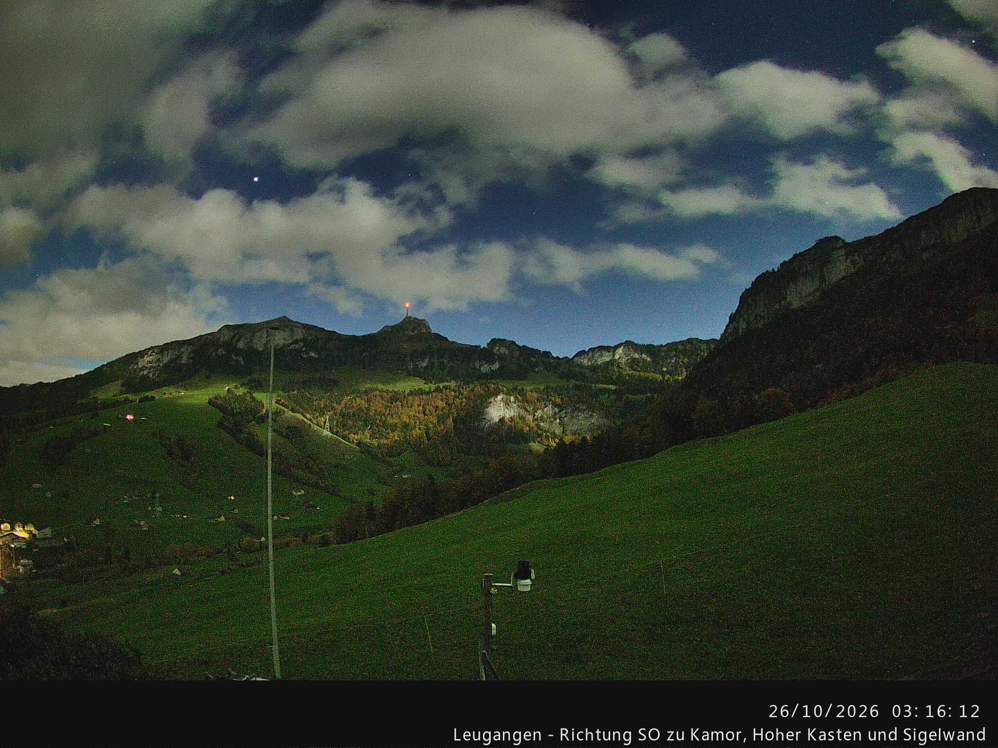 Schwende › Südosten: Leugangen - Brülisau - Hoher Kasten Drehrestaurant Und Seilbahn - Alp Sigel