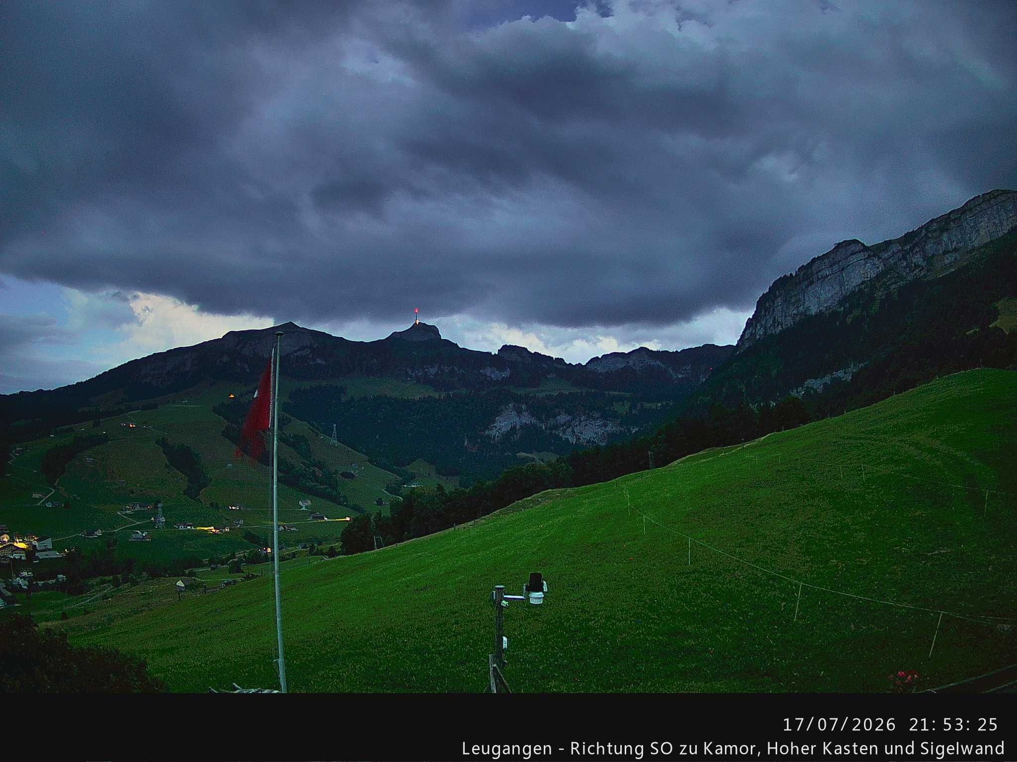 Schwende › Südosten: Leugangen - Brülisau - Hoher Kasten Drehrestaurant Und Seilbahn - Alp Sigel