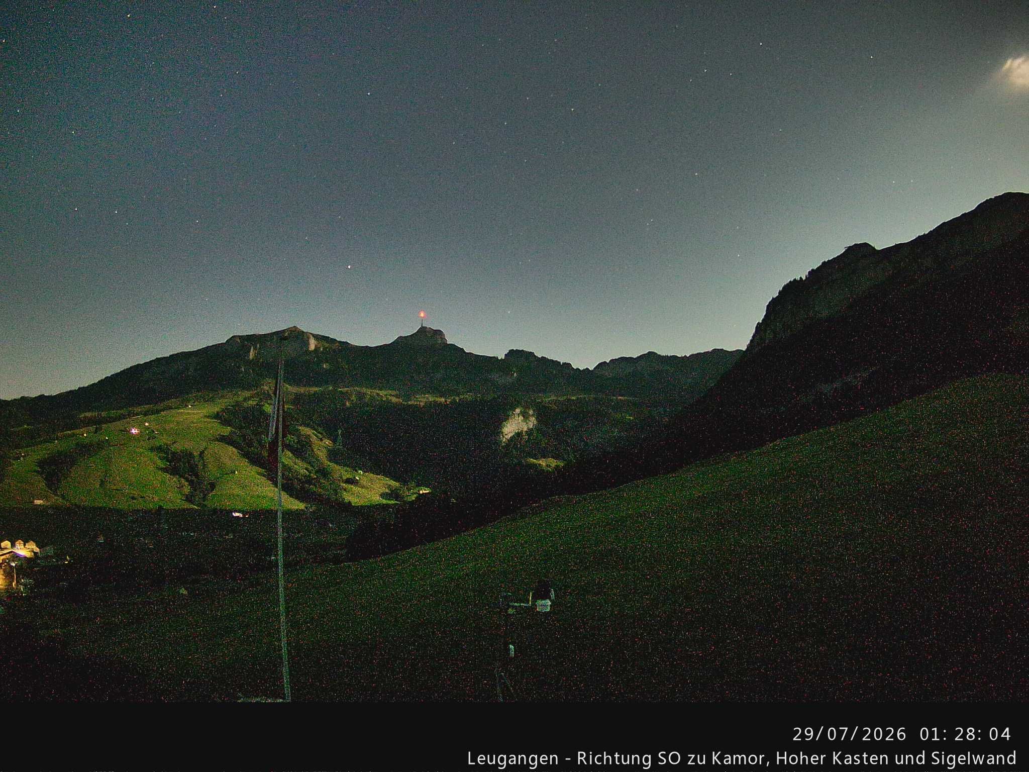 Schwende › Südosten: Leugangen - Brülisau - Hoher Kasten Drehrestaurant Und Seilbahn - Alp Sigel