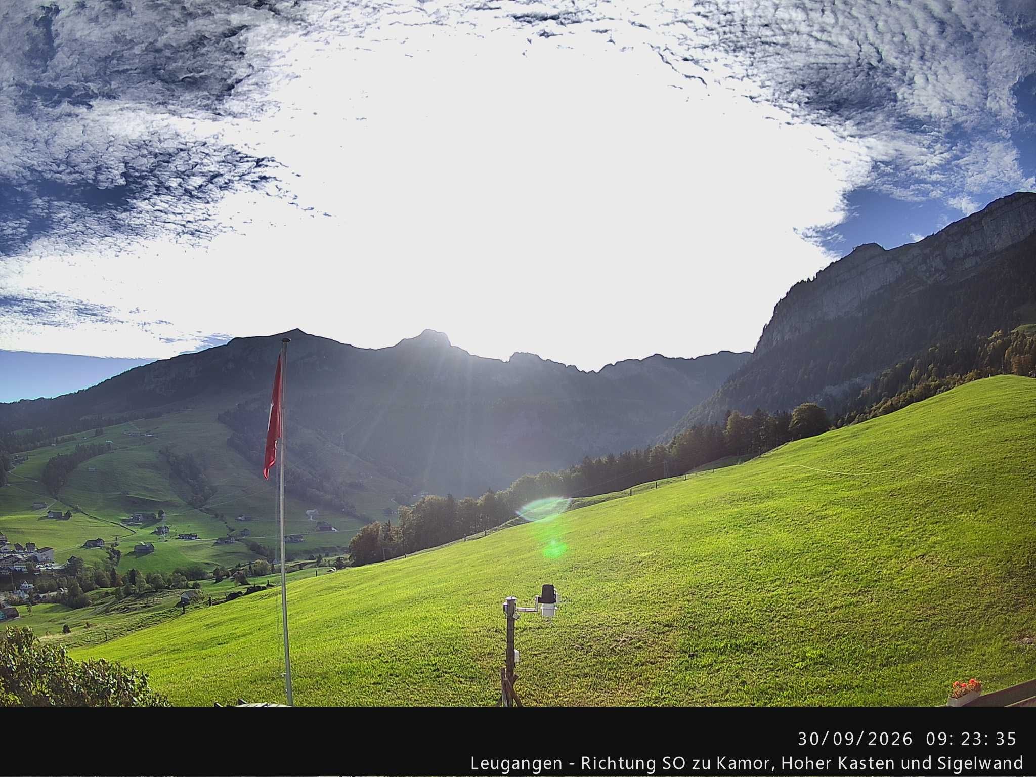 Schwende › Südosten: Leugangen - Brülisau - Hoher Kasten Drehrestaurant Und Seilbahn - Alp Sigel