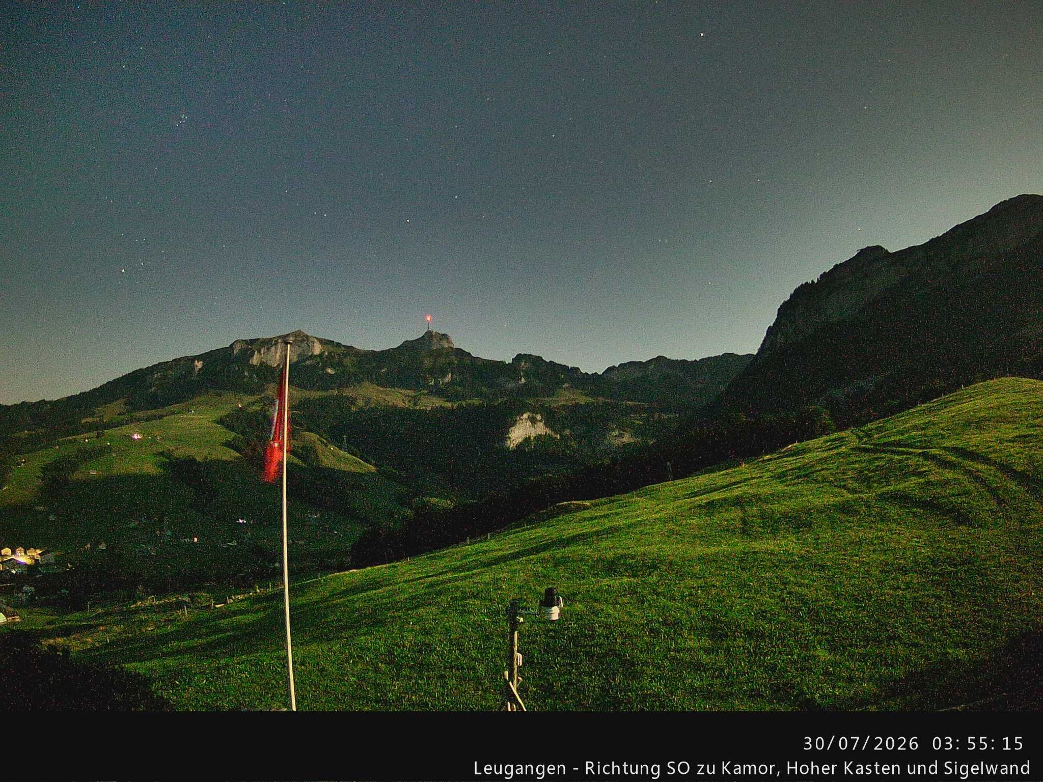 Schwende › Südosten: Leugangen - Brülisau - Hoher Kasten Drehrestaurant Und Seilbahn - Alp Sigel