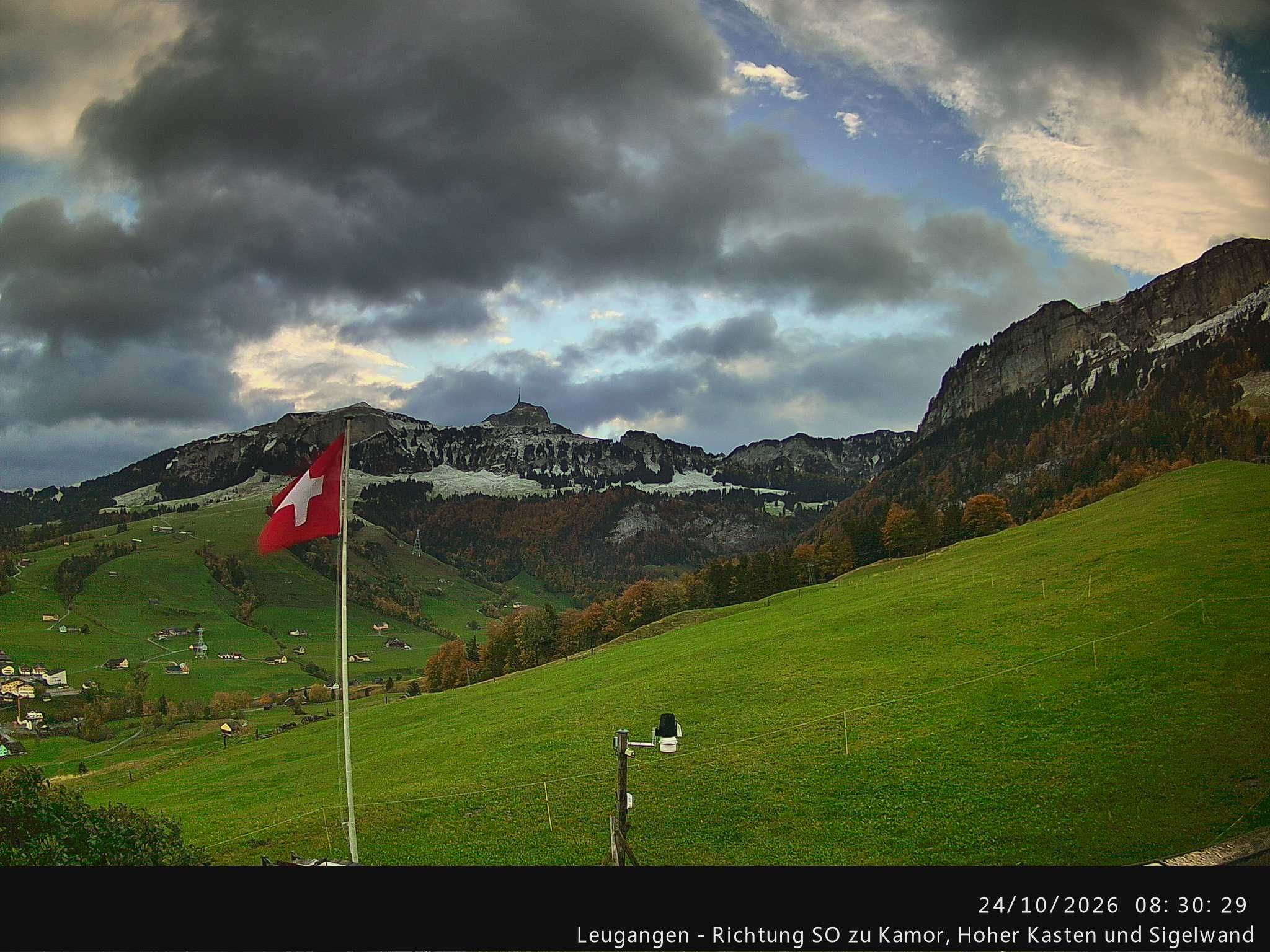 Schwende › Südosten: Leugangen - Brülisau - Hoher Kasten Drehrestaurant Und Seilbahn - Alp Sigel