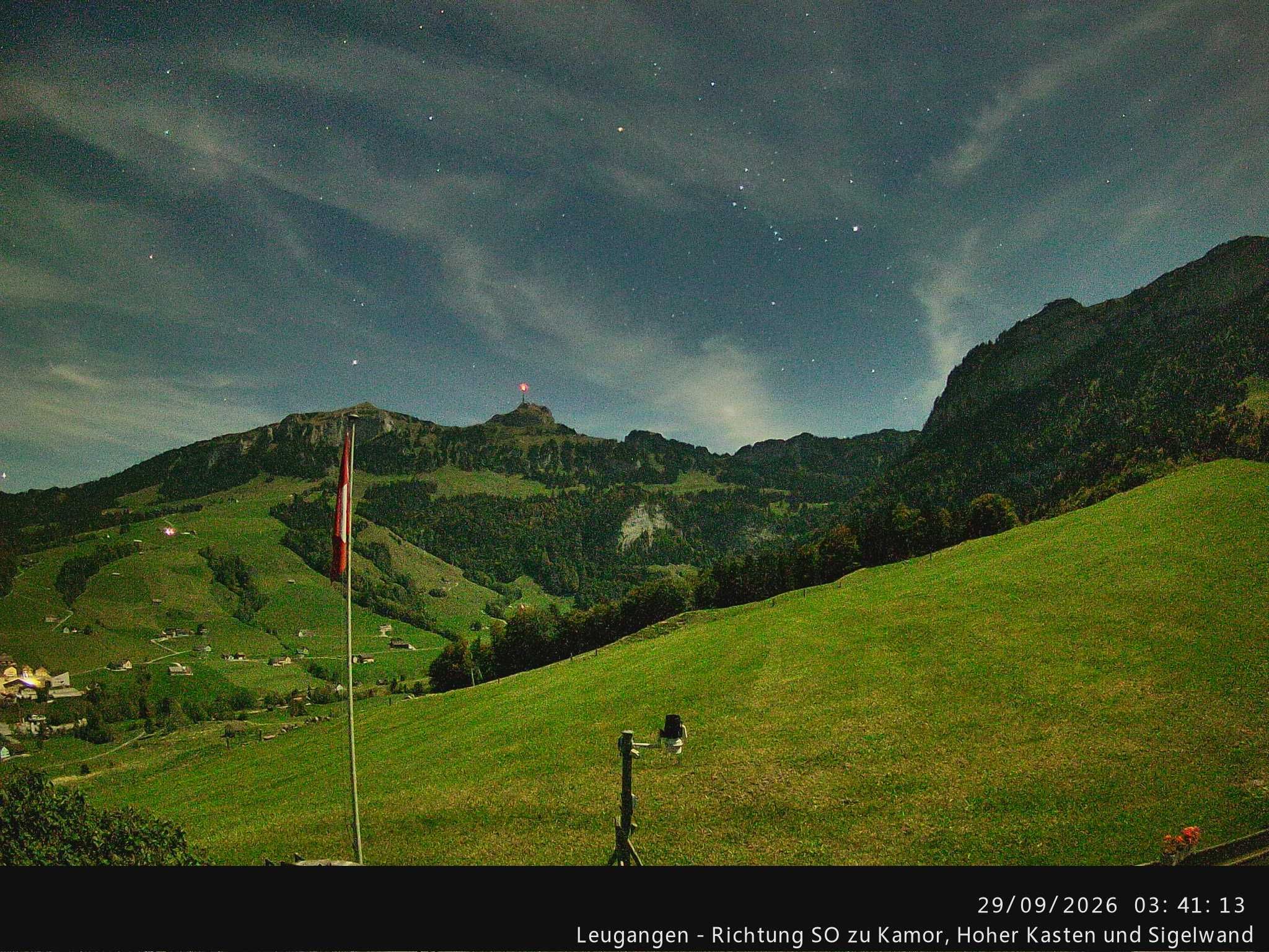 Schwende › Südosten: Leugangen - Brülisau - Hoher Kasten Drehrestaurant Und Seilbahn - Alp Sigel