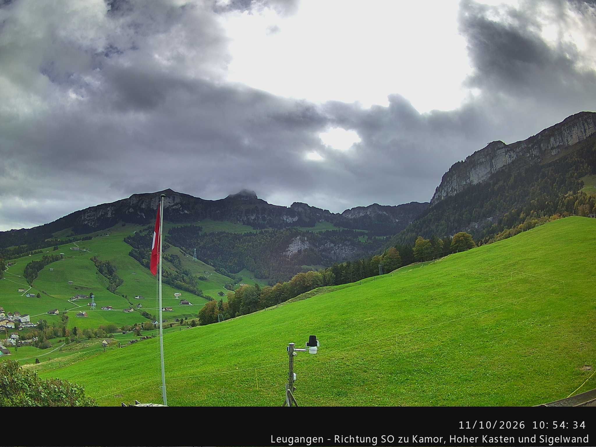 Schwende › Südosten: Leugangen - Brülisau - Hoher Kasten Drehrestaurant Und Seilbahn - Alp Sigel