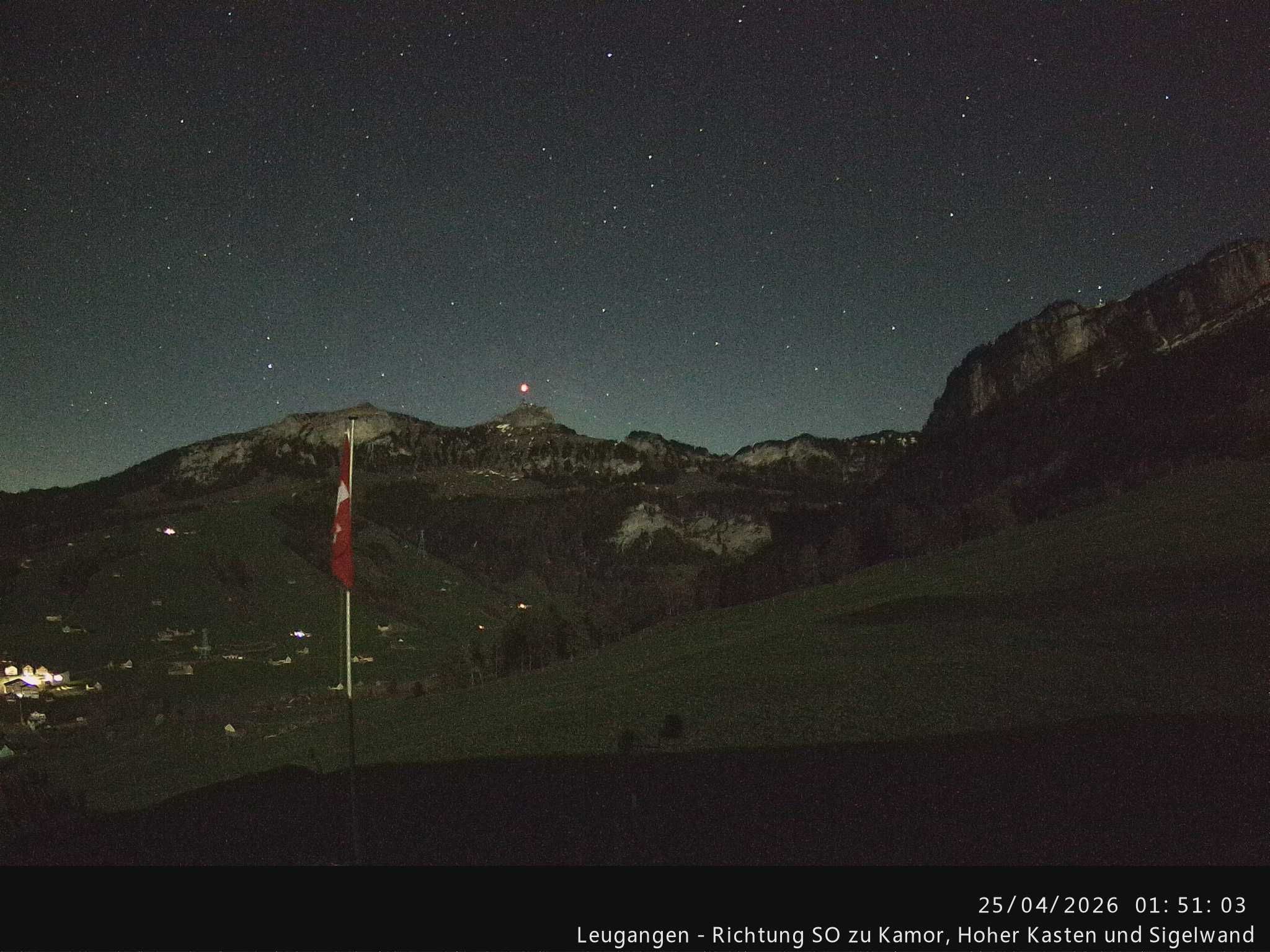Schwende › Südosten: Leugangen - Brülisau - Hoher Kasten Drehrestaurant Und Seilbahn - Alp Sigel
