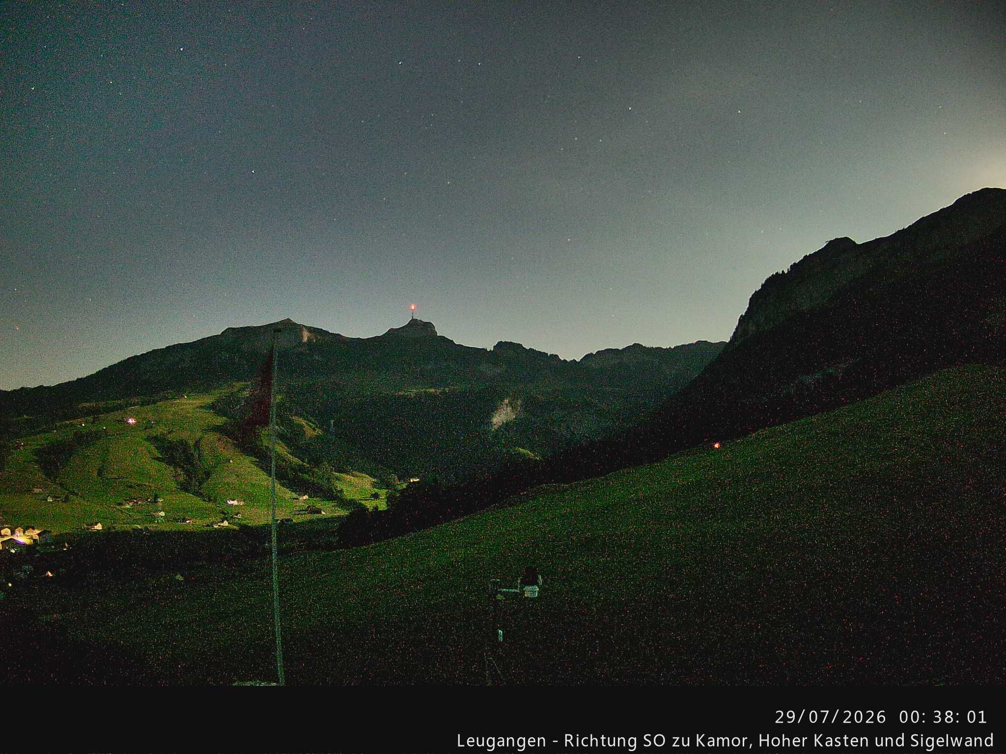 Schwende › Südosten: Leugangen - Brülisau - Hoher Kasten Drehrestaurant Und Seilbahn - Alp Sigel