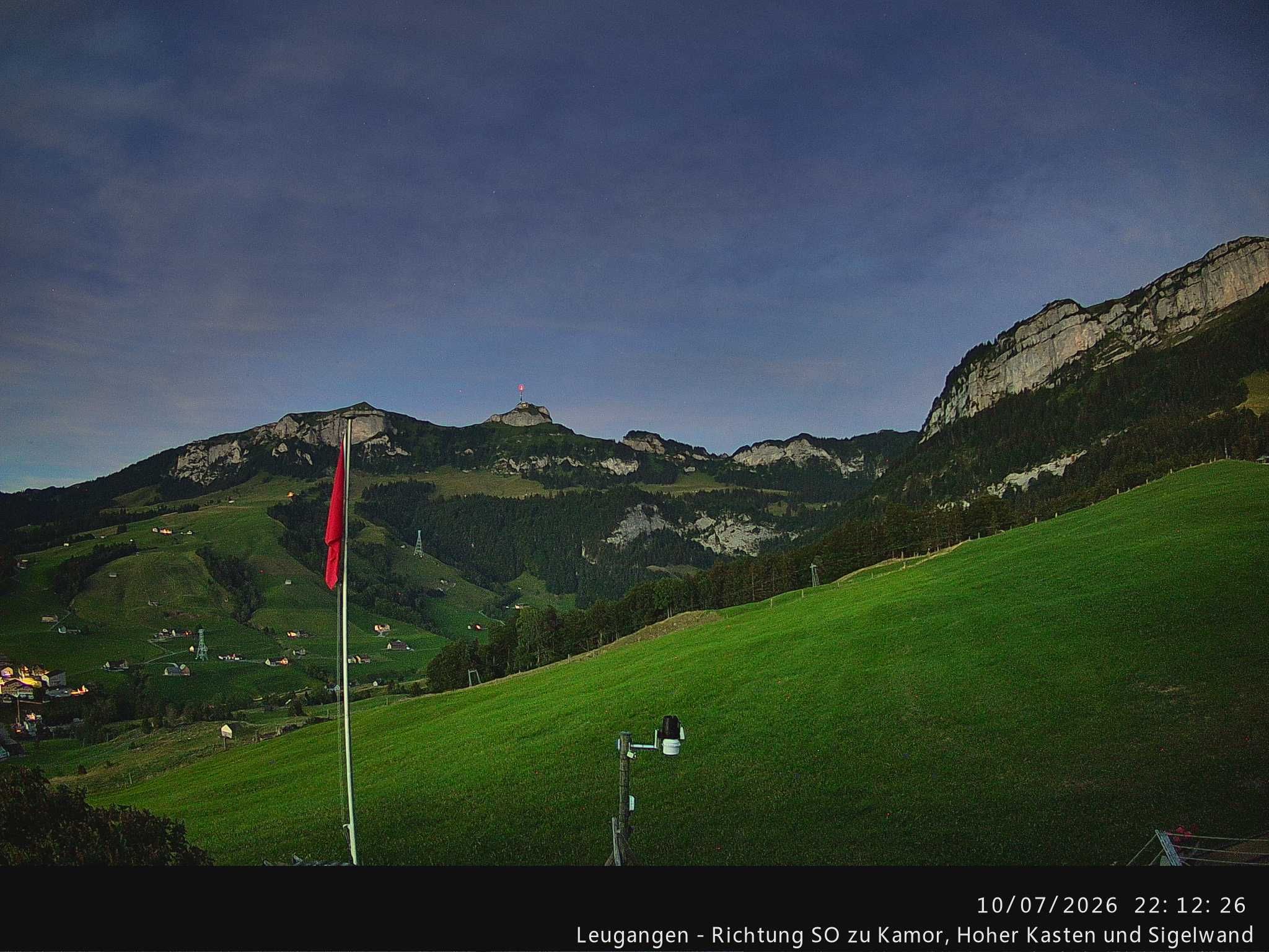 Schwende › Südosten: Leugangen - Brülisau - Hoher Kasten Drehrestaurant Und Seilbahn - Alp Sigel