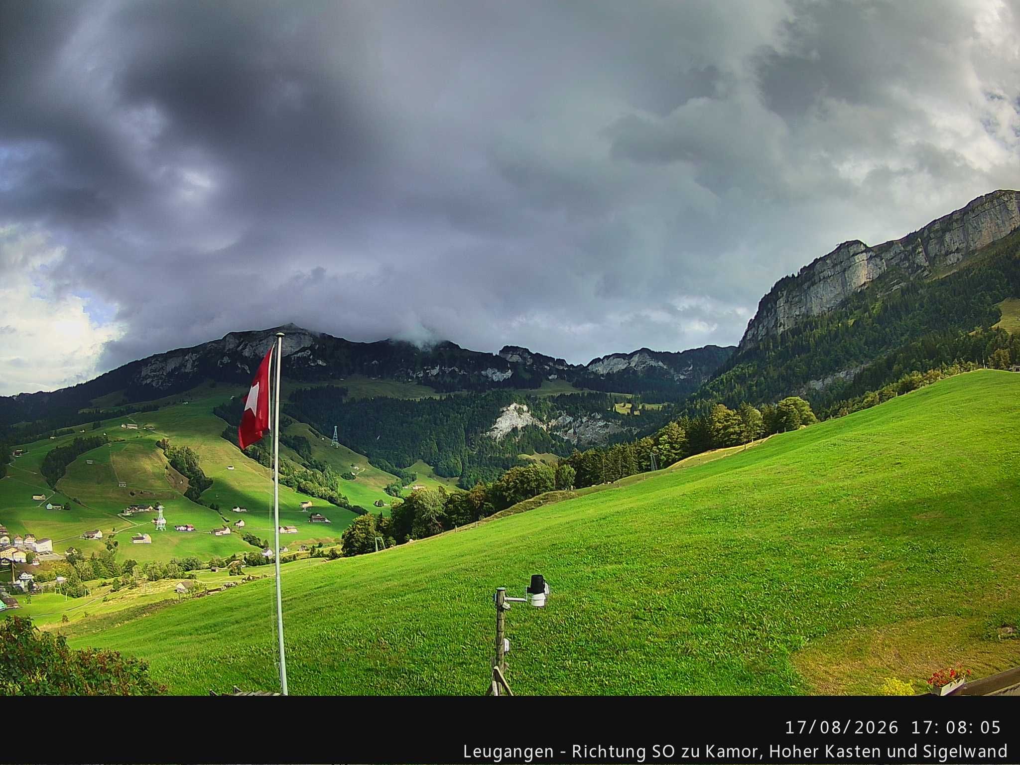 Schwende › Südosten: Leugangen - Brülisau - Hoher Kasten Drehrestaurant Und Seilbahn - Alp Sigel