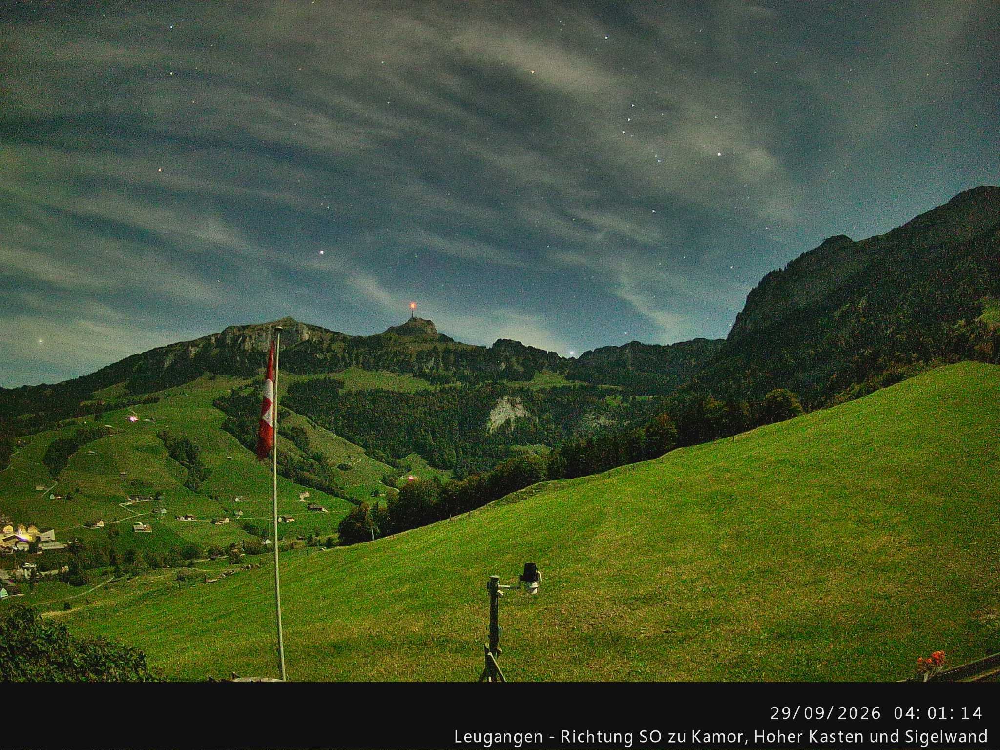 Schwende › Südosten: Leugangen - Brülisau - Hoher Kasten Drehrestaurant Und Seilbahn - Alp Sigel