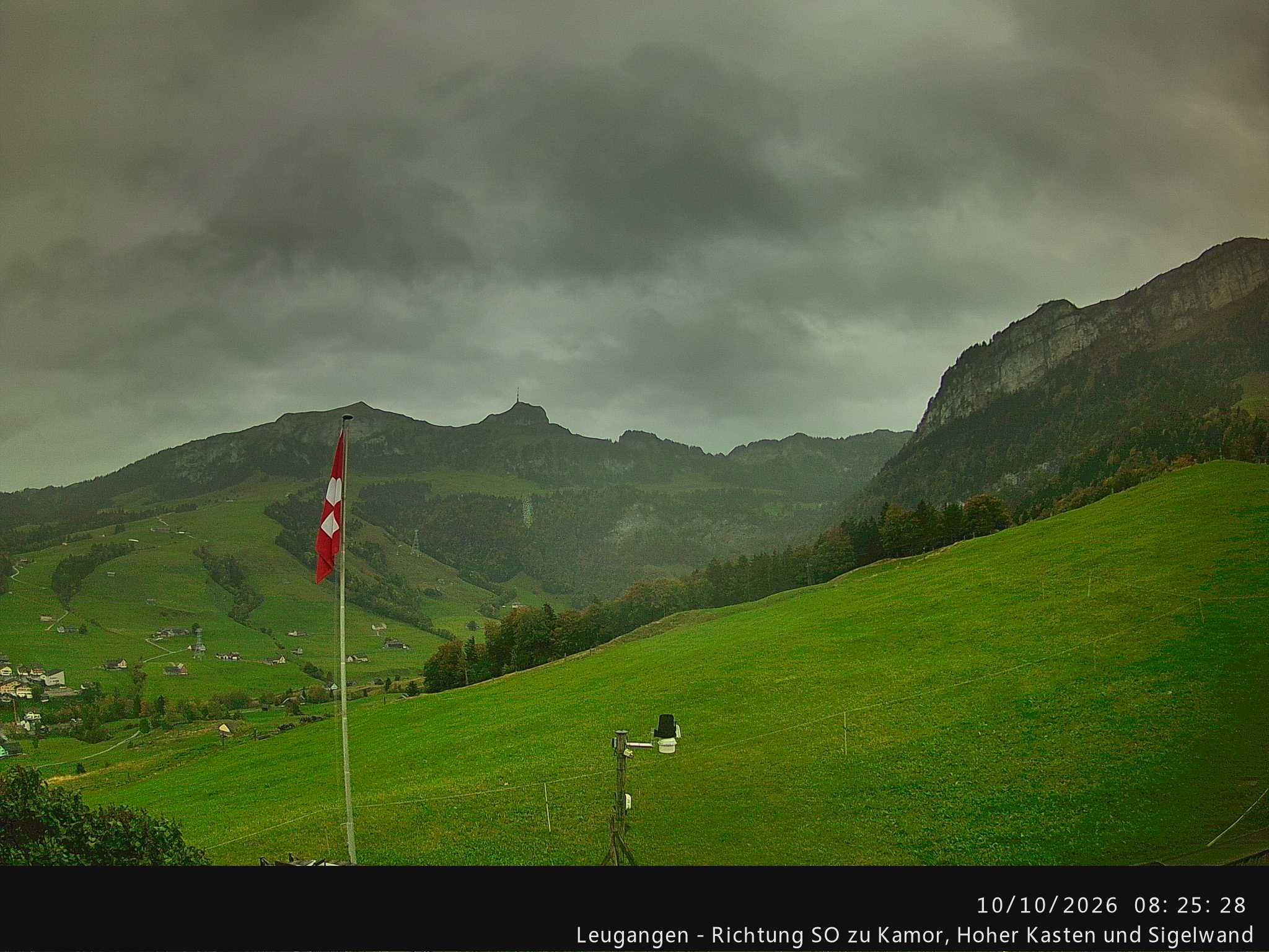 Schwende › Südosten: Leugangen - Brülisau - Hoher Kasten Drehrestaurant Und Seilbahn - Alp Sigel
