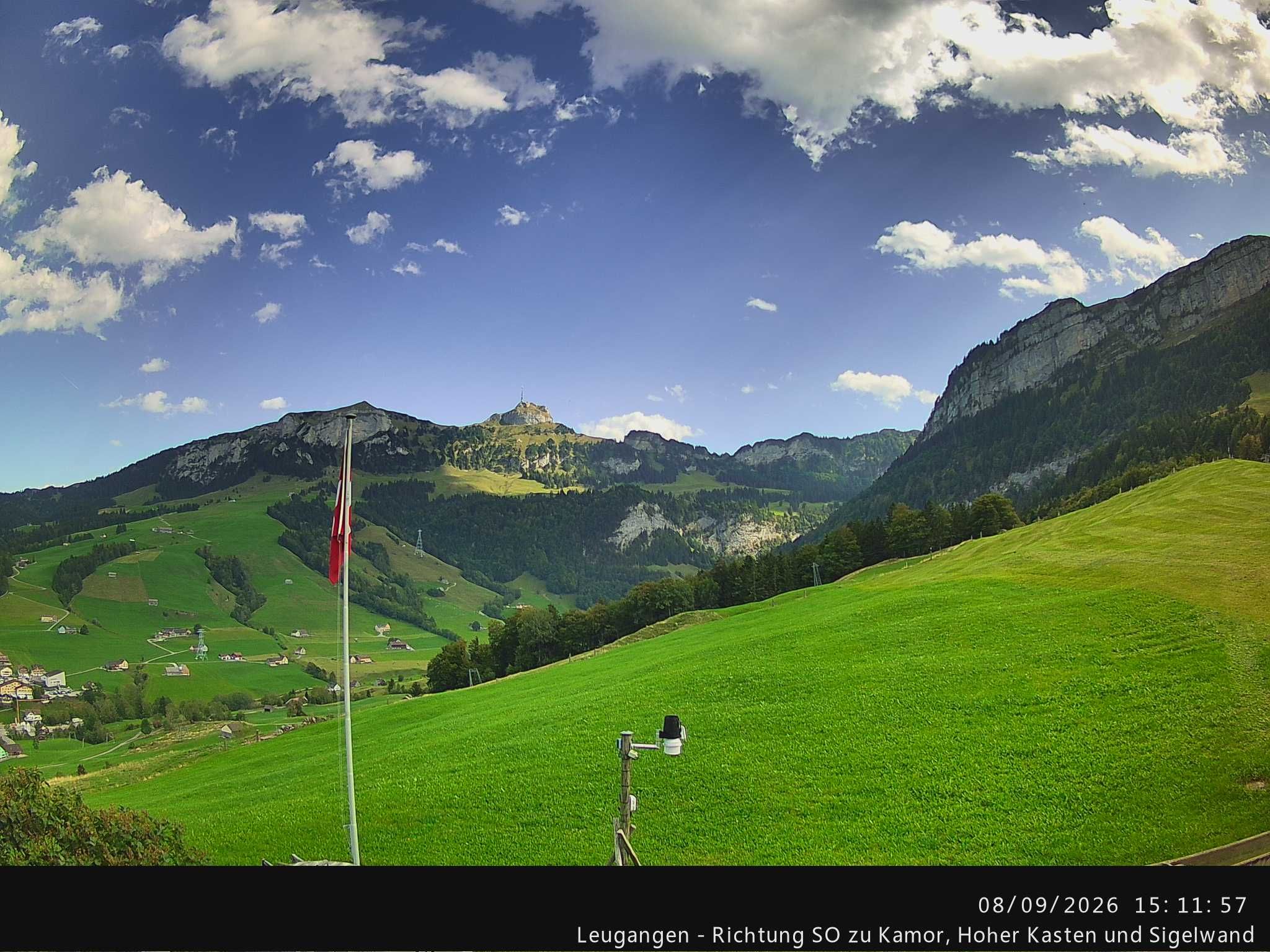Schwende › Südosten: Leugangen - Brülisau - Hoher Kasten Drehrestaurant Und Seilbahn - Alp Sigel