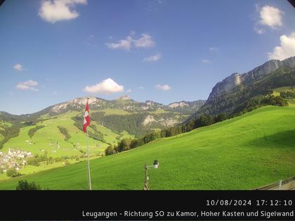 Schwende › Süd-Ost: Leugangen - Leugangen - Brülisau - Hoher Kasten Drehrestaurant Und Seilbahn - Alp Sigel