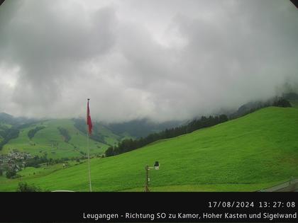 Schwende › Süd-Ost: Leugangen - Leugangen - Brülisau - Hoher Kasten Drehrestaurant Und Seilbahn - Alp Sigel