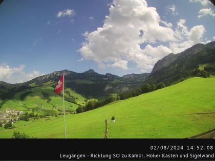 Schwende › Süd-Ost: Leugangen - Leugangen - Brülisau - Hoher Kasten Drehrestaurant Und Seilbahn - Alp Sigel