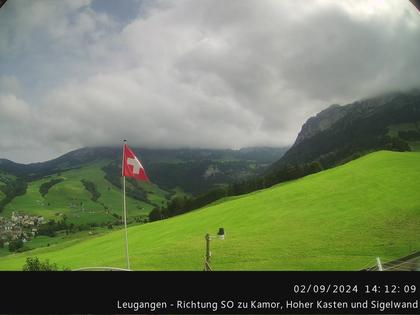 Schwende › Süd-Ost: Leugangen - Leugangen - Brülisau - Hoher Kasten Drehrestaurant Und Seilbahn - Alp Sigel