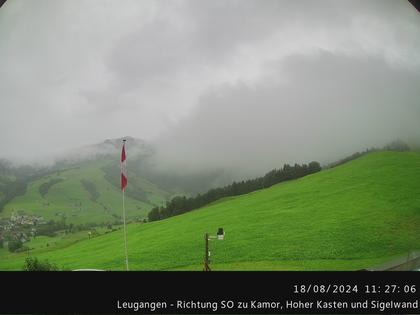 Schwende › Süd-Ost: Leugangen - Leugangen - Brülisau - Hoher Kasten Drehrestaurant Und Seilbahn - Alp Sigel