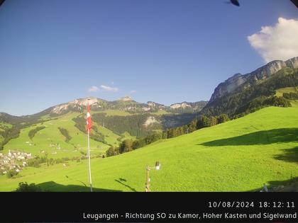 Schwende › Süd-Ost: Leugangen - Leugangen - Brülisau - Hoher Kasten Drehrestaurant Und Seilbahn - Alp Sigel