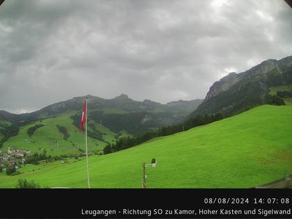 Schwende › Süd-Ost: Leugangen - Leugangen - Brülisau - Hoher Kasten Drehrestaurant Und Seilbahn - Alp Sigel