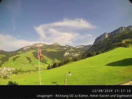 Schwende › Süd-Ost: Leugangen - Leugangen - Brülisau - Hoher Kasten Drehrestaurant Und Seilbahn - Alp Sigel