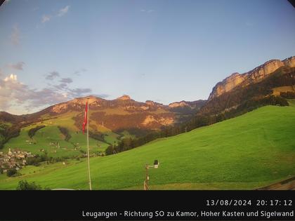 Schwende › Süd-Ost: Leugangen - Leugangen - Brülisau - Hoher Kasten Drehrestaurant Und Seilbahn - Alp Sigel