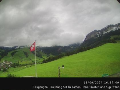 Schwende › Süd-Ost: Leugangen - Leugangen - Brülisau - Hoher Kasten Drehrestaurant Und Seilbahn - Alp Sigel