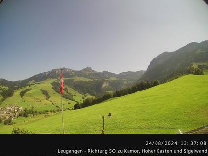 Schwende › Süd-Ost: Leugangen - Leugangen - Brülisau - Hoher Kasten Drehrestaurant Und Seilbahn - Alp Sigel