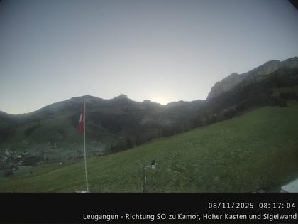 Schwende › Süd-Ost: Leugangen - Leugangen - Brülisau - Hoher Kasten Drehrestaurant Und Seilbahn - Alp Sigel