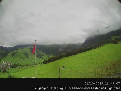 Schwende › Süd-Ost: Leugangen - Leugangen - Brülisau - Hoher Kasten Drehrestaurant Und Seilbahn - Alp Sigel