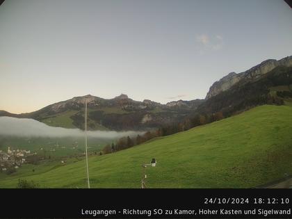 Schwende › Süd-Ost: Leugangen - Leugangen - Brülisau - Hoher Kasten Drehrestaurant Und Seilbahn - Alp Sigel