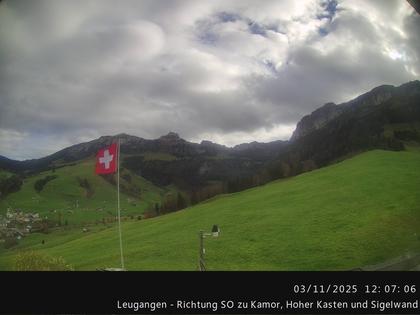 Schwende › Süd-Ost: Leugangen - Leugangen - Brülisau - Hoher Kasten Drehrestaurant Und Seilbahn - Alp Sigel