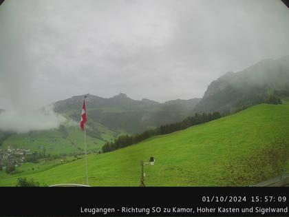 Schwende › Süd-Ost: Leugangen - Leugangen - Brülisau - Hoher Kasten Drehrestaurant Und Seilbahn - Alp Sigel