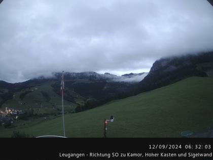 Schwende › Süd-Ost: Leugangen - Leugangen - Brülisau - Hoher Kasten Drehrestaurant Und Seilbahn - Alp Sigel