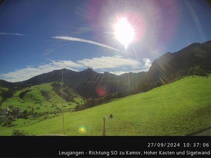 Schwende › Süd-Ost: Leugangen - Leugangen - Brülisau - Hoher Kasten Drehrestaurant Und Seilbahn - Alp Sigel