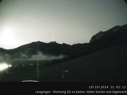 Schwende › Süd-Ost: Leugangen - Leugangen - Brülisau - Hoher Kasten Drehrestaurant Und Seilbahn - Alp Sigel