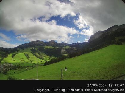 Schwende › Süd-Ost: Leugangen - Leugangen - Brülisau - Hoher Kasten Drehrestaurant Und Seilbahn - Alp Sigel