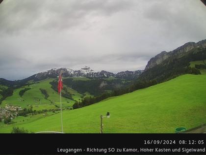 Schwende › Süd-Ost: Leugangen - Leugangen - Brülisau - Hoher Kasten Drehrestaurant Und Seilbahn - Alp Sigel