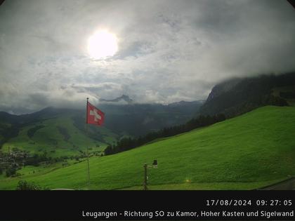 Schwende › Süd-Ost: Leugangen - Leugangen - Brülisau - Hoher Kasten Drehrestaurant Und Seilbahn - Alp Sigel