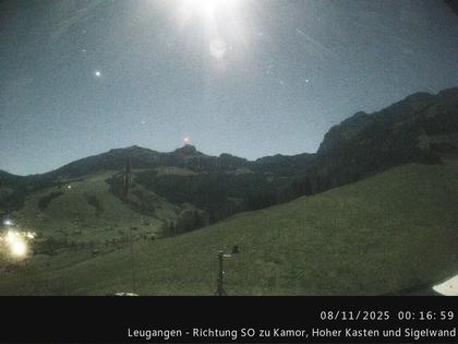 Schwende › Süd-Ost: Leugangen - Leugangen - Brülisau - Hoher Kasten Drehrestaurant Und Seilbahn - Alp Sigel