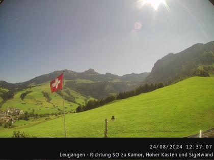 Schwende › Süd-Ost: Leugangen - Leugangen - Brülisau - Hoher Kasten Drehrestaurant Und Seilbahn - Alp Sigel