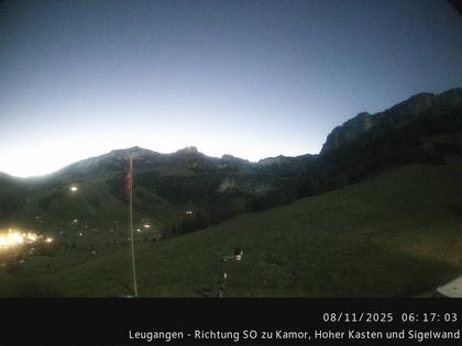 Schwende › Süd-Ost: Leugangen - Leugangen - Brülisau - Hoher Kasten Drehrestaurant Und Seilbahn - Alp Sigel