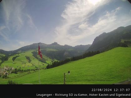 Schwende › Süd-Ost: Leugangen - Leugangen - Brülisau - Hoher Kasten Drehrestaurant Und Seilbahn - Alp Sigel