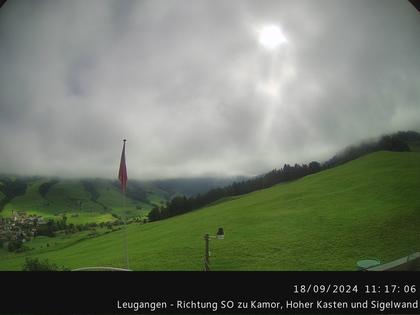 Schwende › Süd-Ost: Leugangen - Leugangen - Brülisau - Hoher Kasten Drehrestaurant Und Seilbahn - Alp Sigel