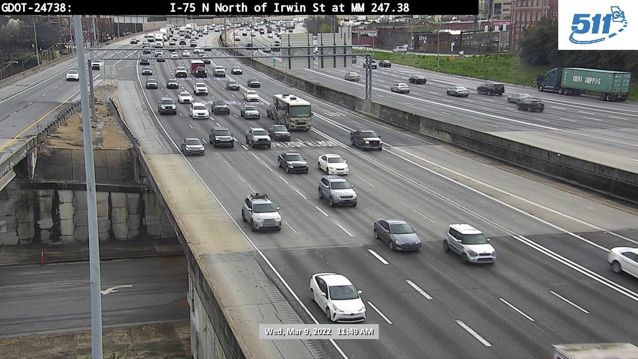 Traffic Cam Sweet Auburn: GDOT-CAM-