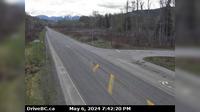 Area B > South: Hwy 37N at Kitwancool Access Rd about 2.5 km south of Gitanyow and 21 km north of Hwy 16 junction, looking south - Current